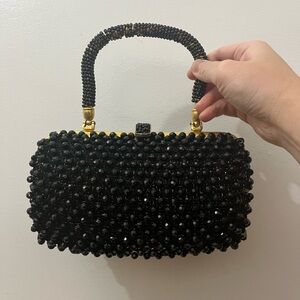 Elegant and unique evening beaded bag